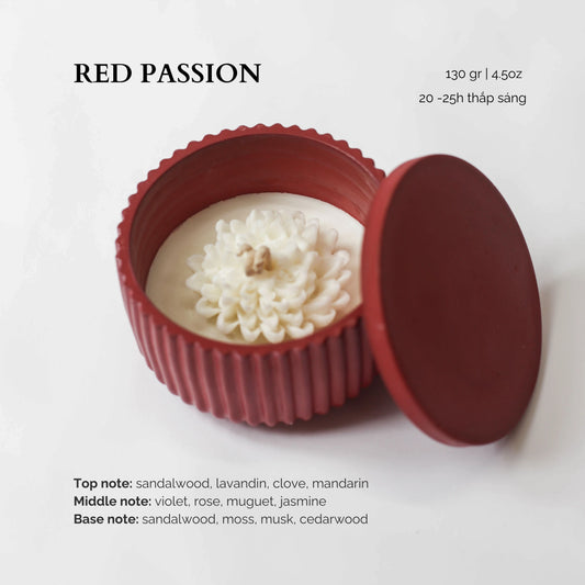 Hũ nến Red Passion