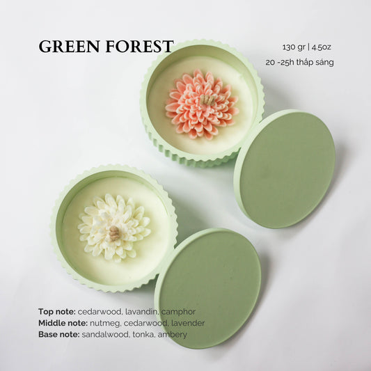 Hũ nến Green Forest