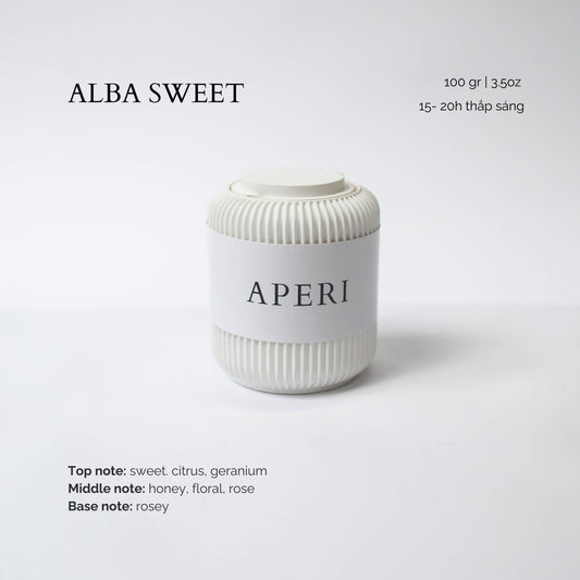 Hũ nến Alba Sweet