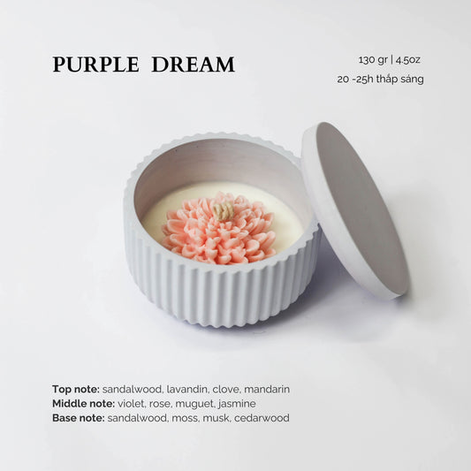 Hũ nến Purple Dream