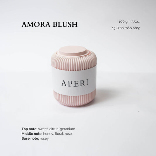 Hũ nến Amora Blush