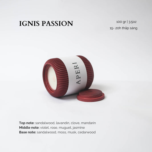 Hũ nến Ignis Passion