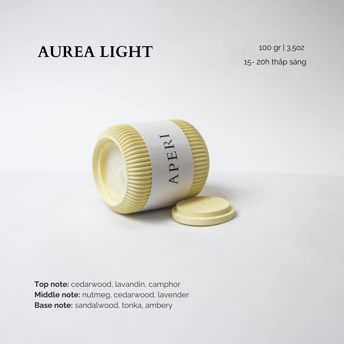 Hũ nến Aurea Light