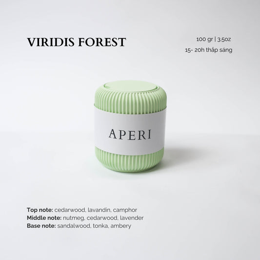 Hũ nến Viridis Forest