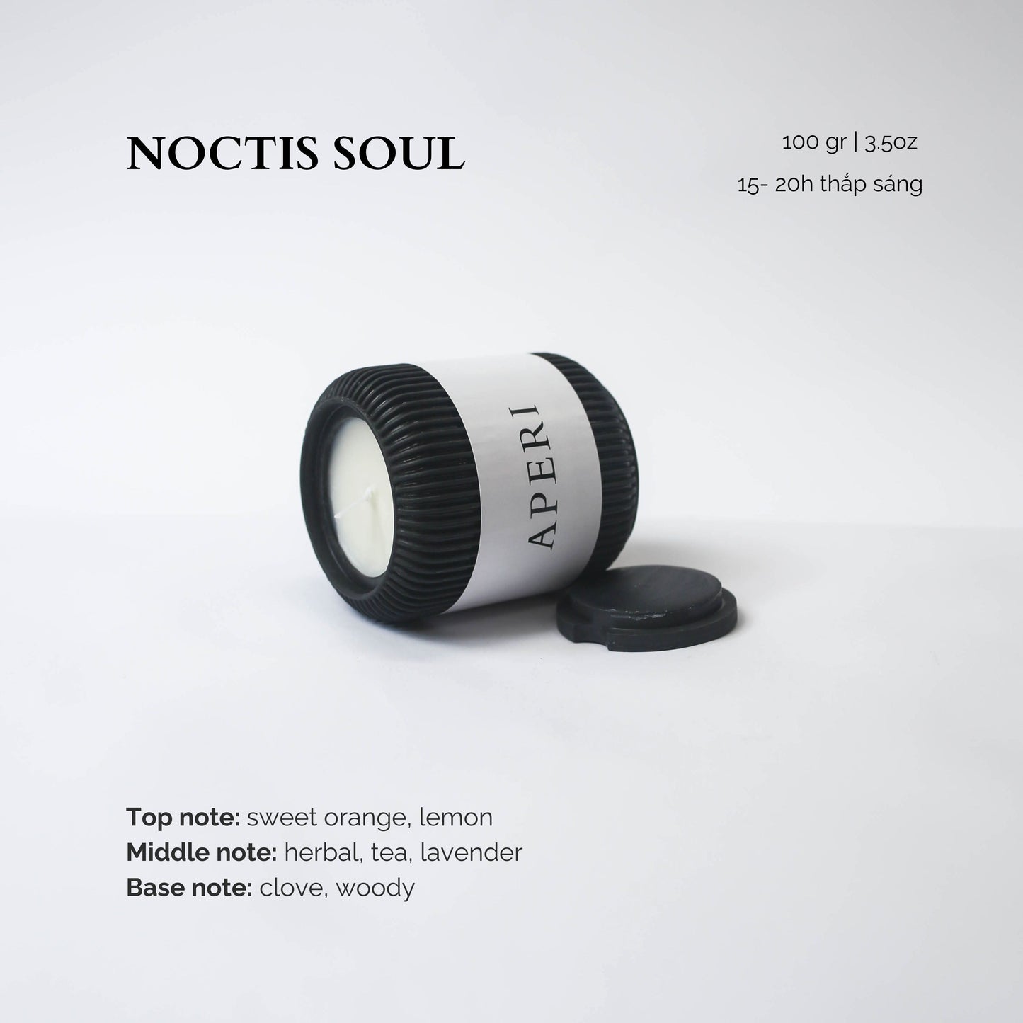 Hũ nến Noctis Soul
