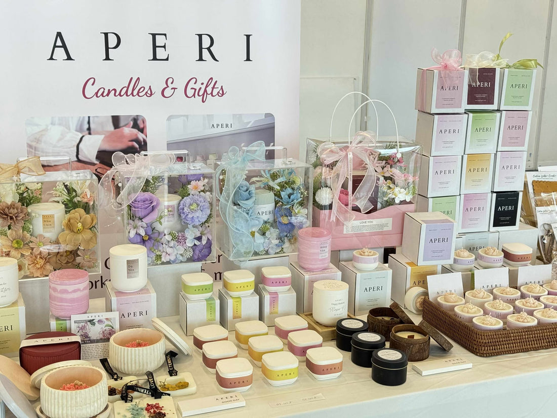Aperi Gift Tham Gia Hanoi Gift Show 2025: Nâng Tầm Quà Tặng Việt