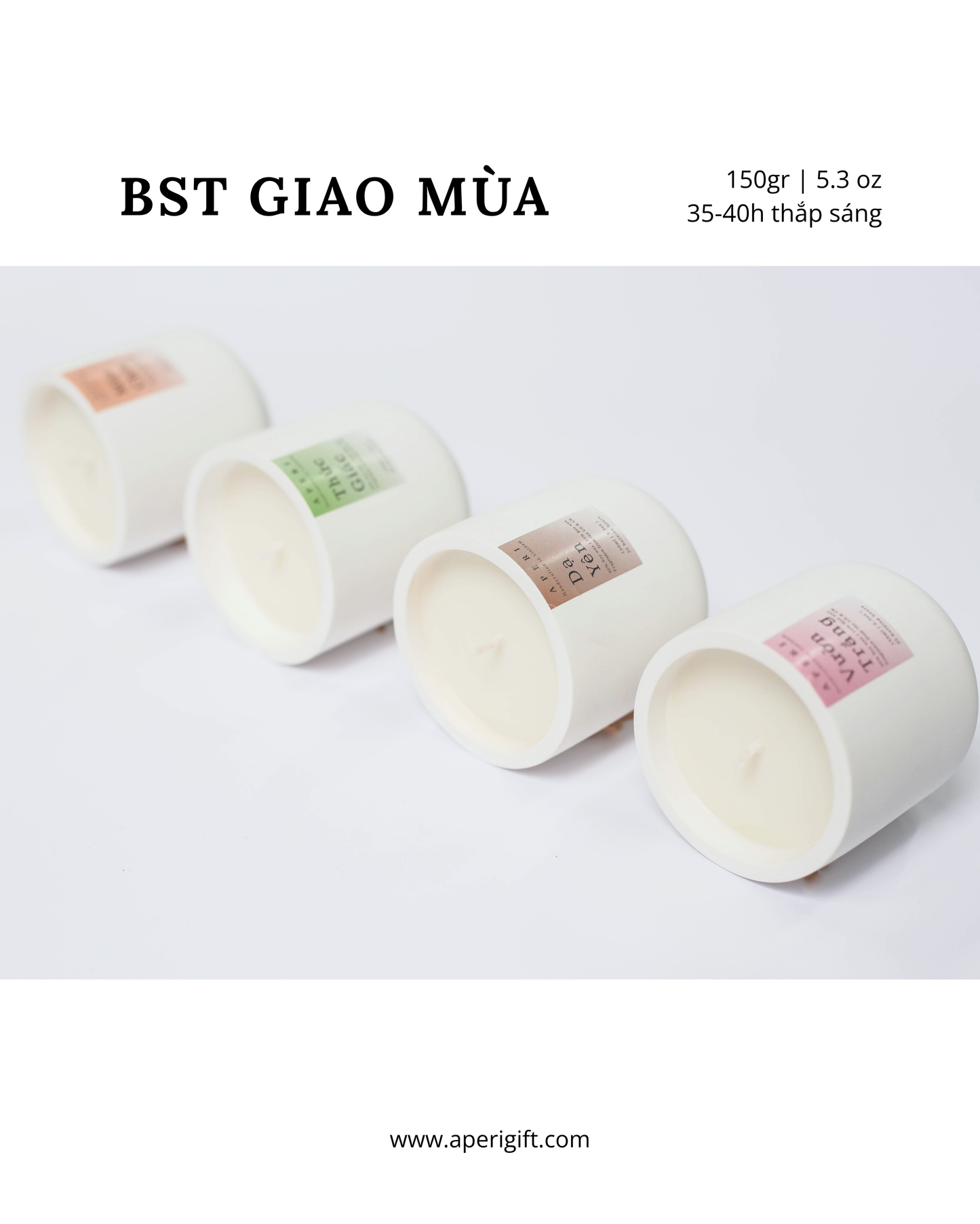 Hũ nến Mùa Chín