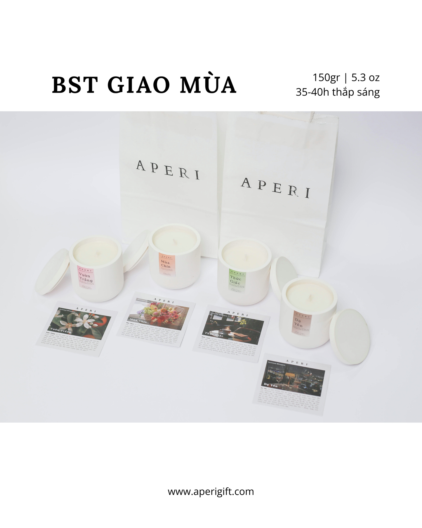 Hũ nến Mùa Chín