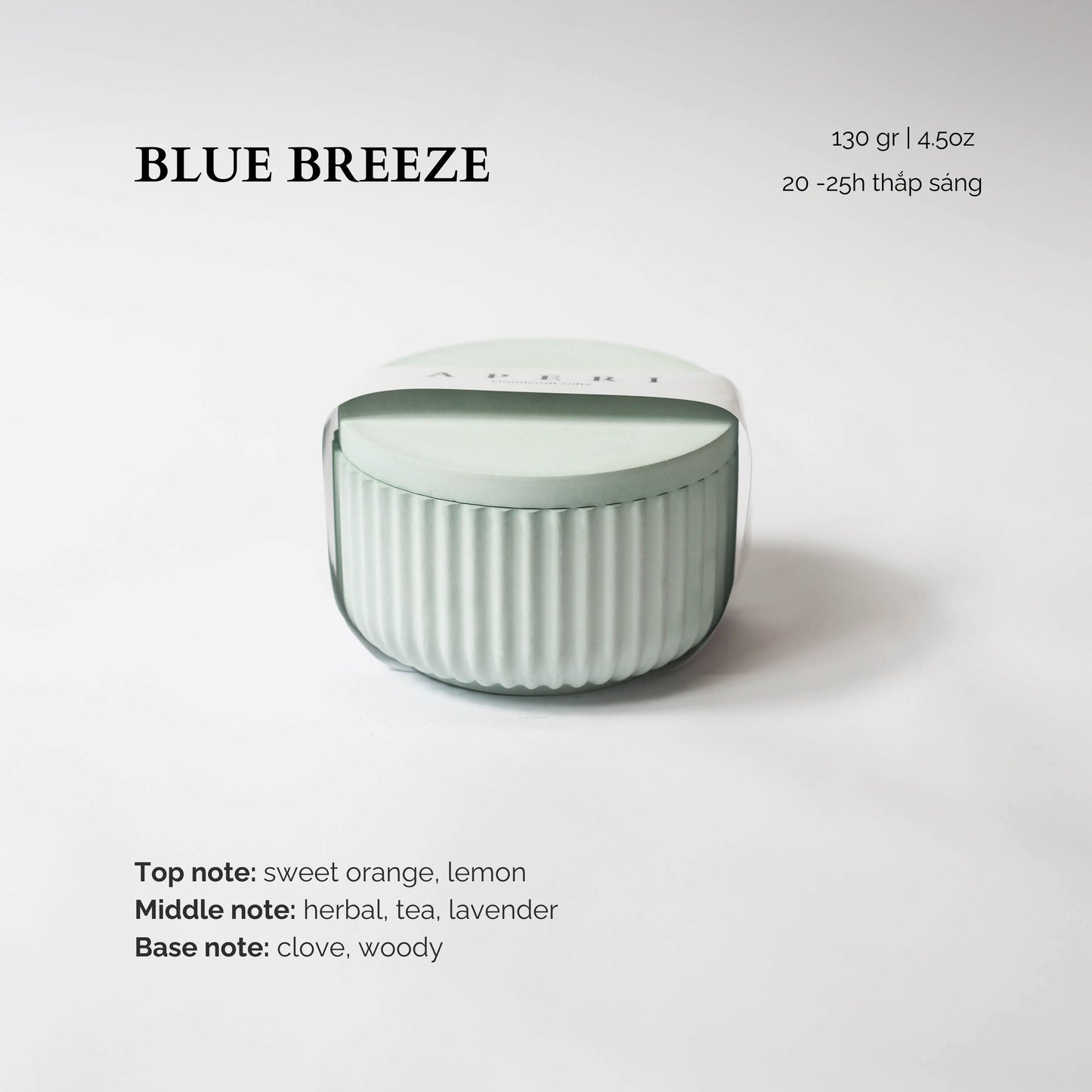 Hũ nến Blue Breeze