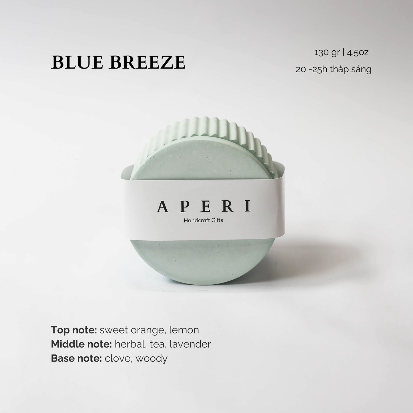 Hũ nến Blue Breeze
