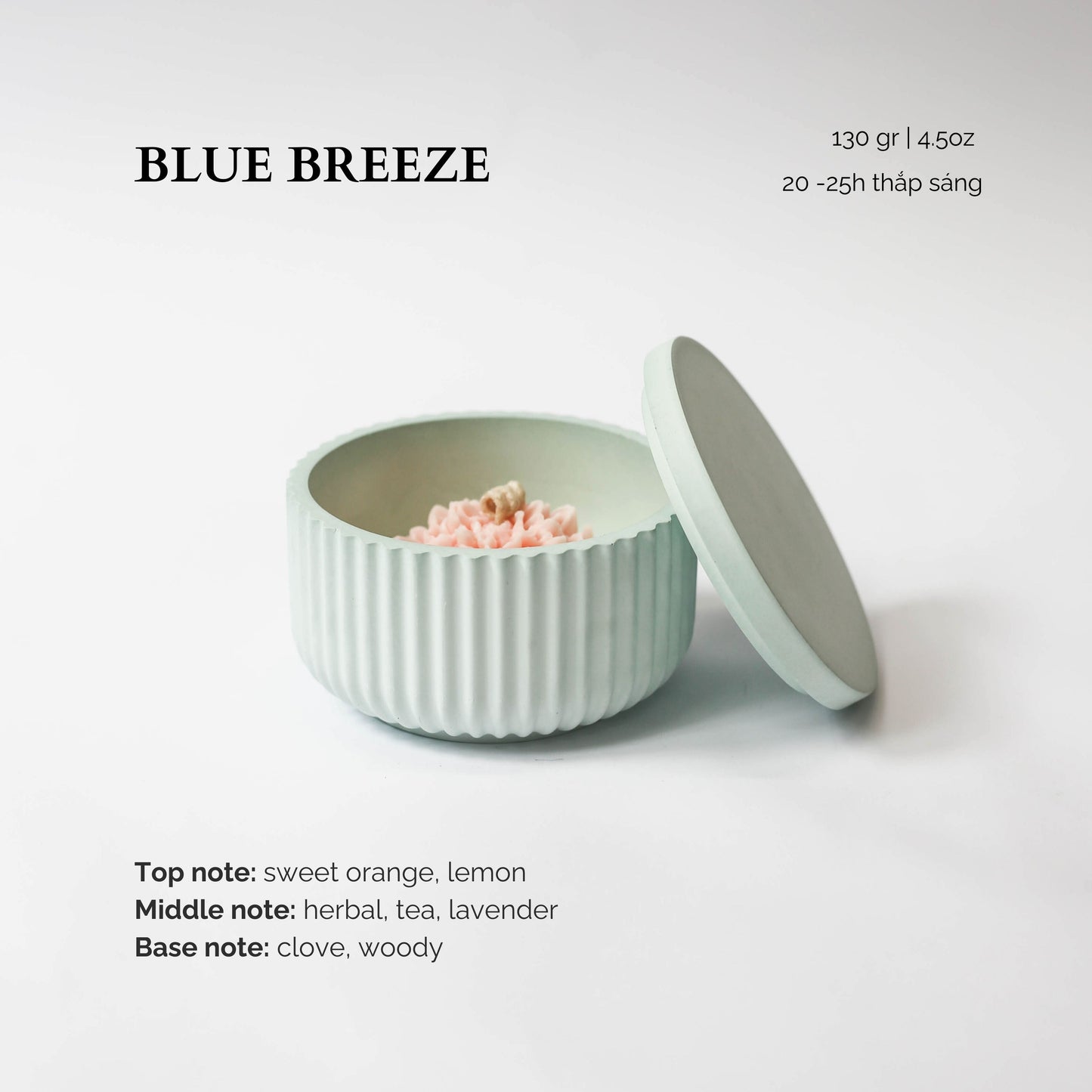 Hũ nến Blue Breeze