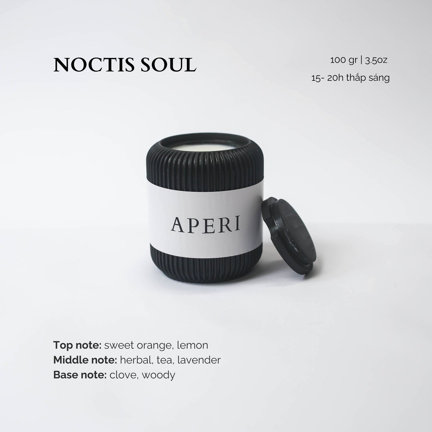 Hũ nến Noctis Soul